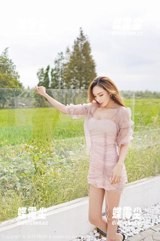 Feilin嗲囡囡 - SiByl李思宁的红裙定制：极致展现，快来看这图集！-蝶霭尘