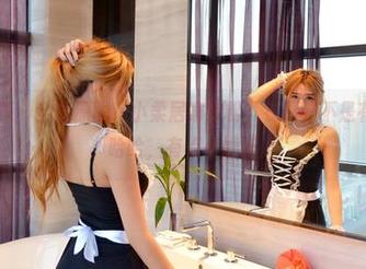 PANS写真 - 全集原图！小柔居家放松，衣服是不是有点随意呢，哈哈，有点小尴尬。