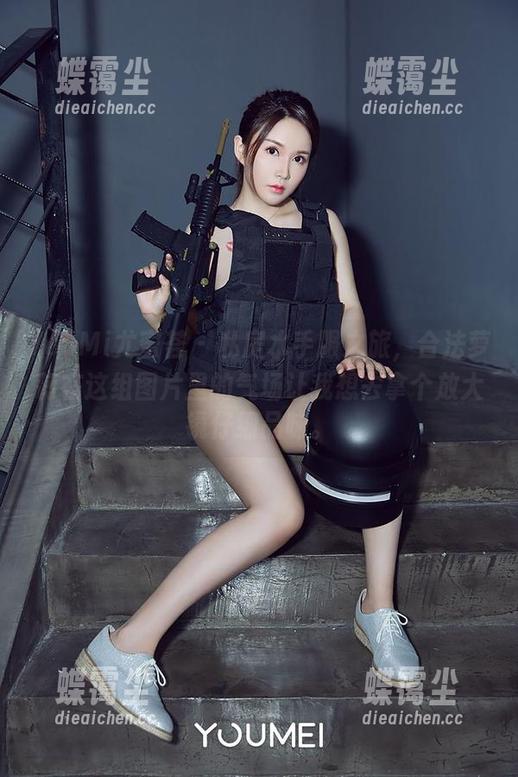 YouMi尤蜜荟 - 私房水手服之旅，合法萝莉在这组图片里的气场让我想去拿个放大镜仔细品味。-蝶霭尘