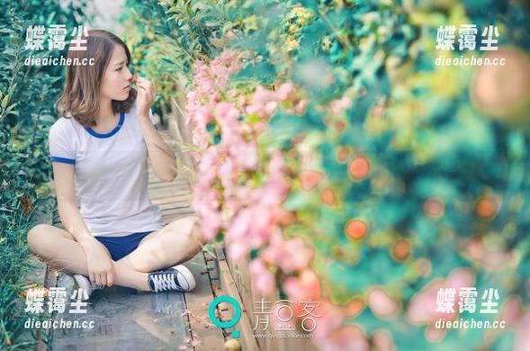 推女神 - 干脆利落的JK风，宛恩miyu手中的资源可不一般-蝶霭尘