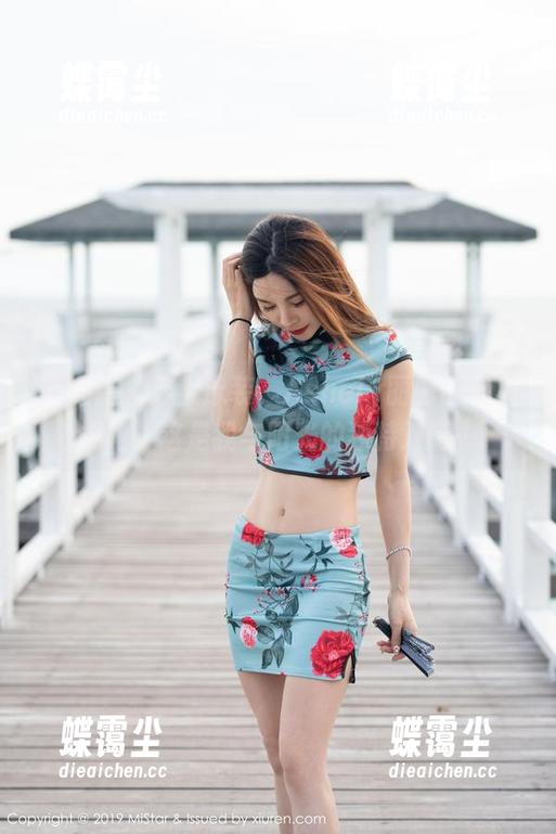 魅妍社 - 穿上泳装，Ashely丽丽的私人视角：这是我与阳光的独特对话…-蝶霭尘